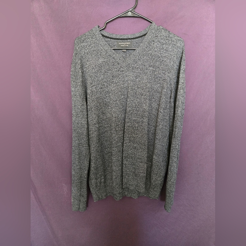 Mens Banana Republic V Neck Sweater